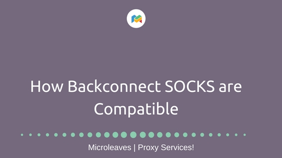 How Backconnect SOCKS are Compatible